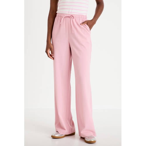 Cache Cache high waist broek lichtroze afbeelding