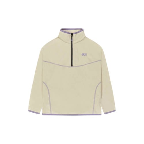 Picture fleece sweater Inaria ecru afbeelding
