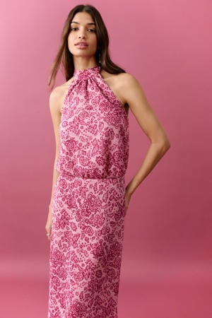 haltertop roze