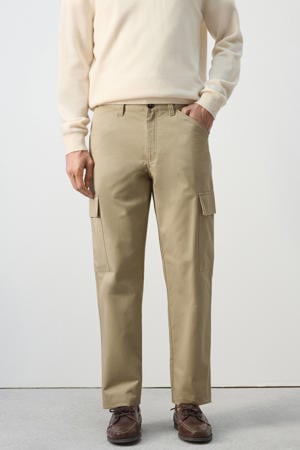 regular cargobroek beige
