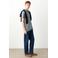 MANGO TEEN polo grijsblauw