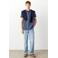 MANGO TEEN polo blauw