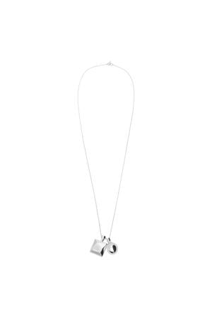 ketting zilverkleurig