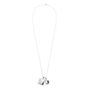 ketting zilverkleurig