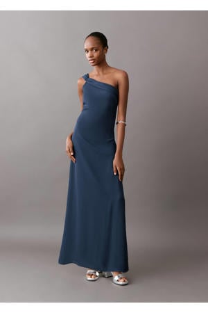 maxi jurk donkerblauw
