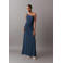 MANGO TEEN maxi jurk donkerblauw