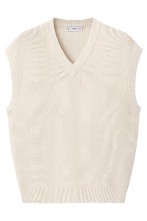 spencer met textuur beige