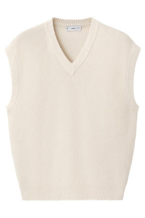 spencer met textuur beige