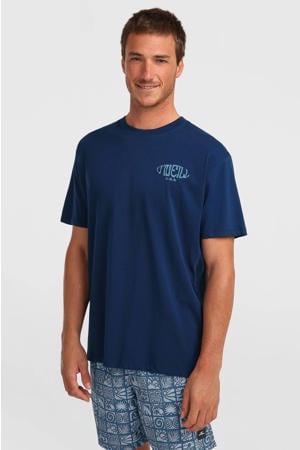 T-shirt donkerblauw
