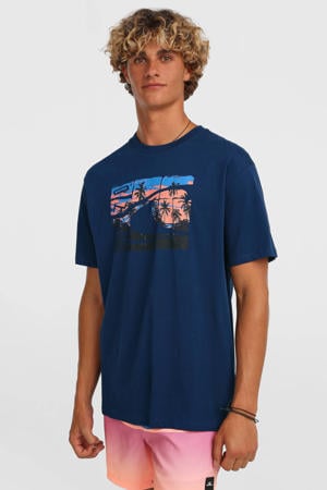 T-shirt donkerblauw