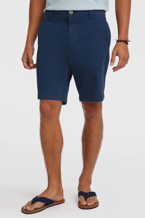 short donkerblauw