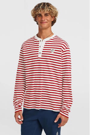 T-shirt rood/wit