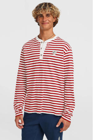 T-shirt rood/wit
