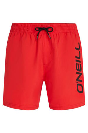 zwemshort Logo 16" rood