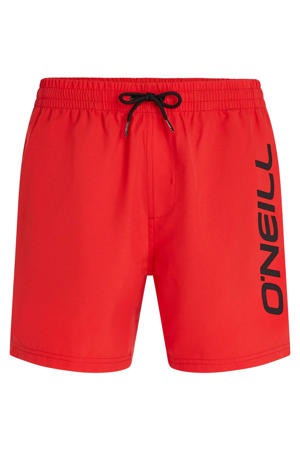 zwemshort Logo 16" rood