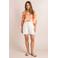 Ivy Beau gebloemde blousetop oranje