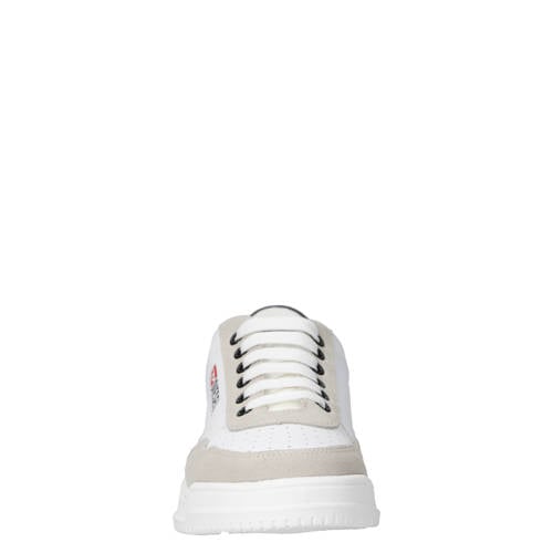 Diesel leren sneakers wit/beige