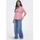 ONLY MATERNITY zwangerschaps blousetop met textuur roze