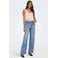 ONLY wide leg jeans - medium blue denim