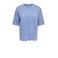ONLY T-shirt met backprint blauw