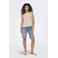 ONLY regular waist casual short light blue denim