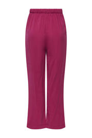thumbnail: ONLY wide leg high waist broek roze