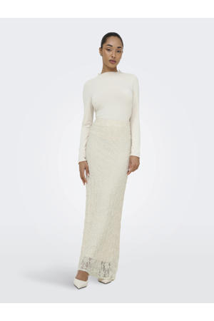 maxi rok crème