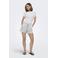 ONLY regular high waist gebloemde bermuda short lichtgrijs