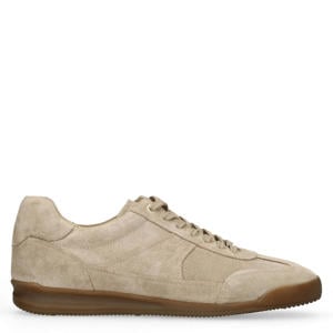 suède sneakers beige