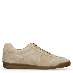suède sneakers beige