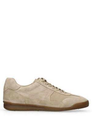 suède sneakers beige