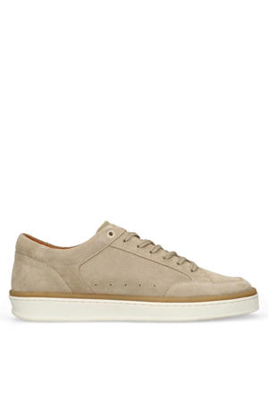 suède sneakers beige