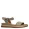 No Stress leren sandalen grijsgroen