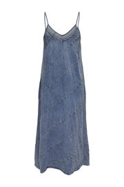 thumbnail: ONLY midi jurk medium blue denim