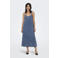 ONLY midi jurk medium blue denim