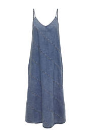 thumbnail: ONLY midi jurk medium blue denim