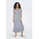 ONLY maxi jurk blauw
