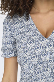 thumbnail: ONLY maxi jurk blauw