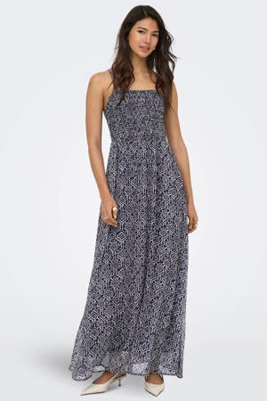 zomerjurk donkerblauw