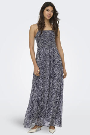 zomerjurk donkerblauw