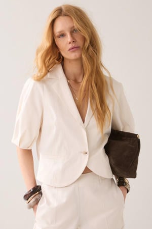 regular blazer ecru