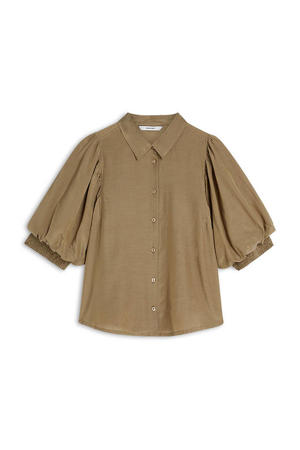 blouse lichtbruin