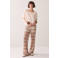Summum wide leg gestreepte broek - meerkleurig