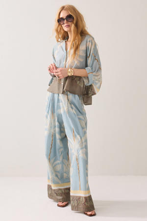 blouse lichtblauw