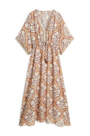 thumbnail: Summum maxi jurk met print - oranje