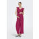 ONLY MATERNITY zwangerschaps jumpsuit broderie fuchsia