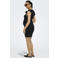 ONLY MATERNITY zwangerschaps korte jurk broderie zwart