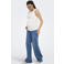 ONLY MATERNITY zwangerschaps T-shirt broderie ecru