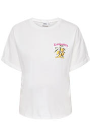 thumbnail: ONLY MATERNITY zwangerschaps T-shirt met backprint wit