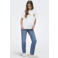 ONLY MATERNITY zwangerschaps T-shirt met backprint wit